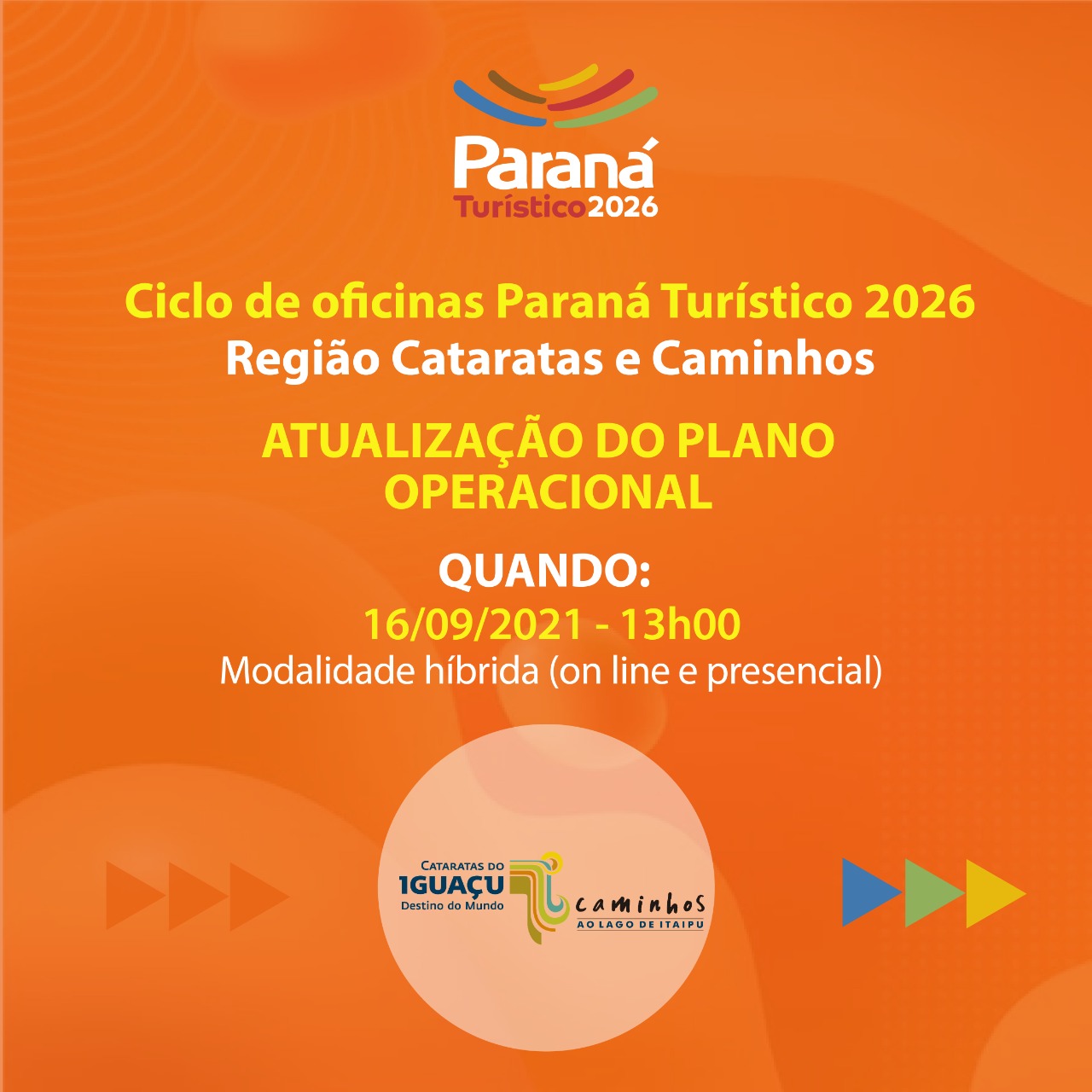 Ciclo de Oficinas Cataratas e Caminhos
