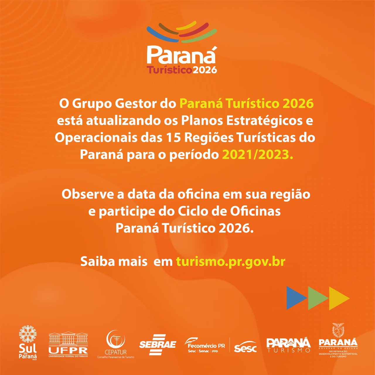 Ciclo de Oficinas Paraná Turístico 2026