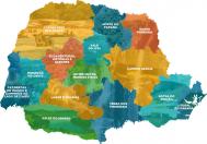 Mapa com as Regiões Turísticas do Paraná