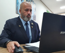 Deputado Soldado Fruet, presidente da Comissão de Turismo da Assembleia Legislativa do Paraná.