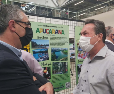 Exposição fotográfica no Aeroporto Afonso Pena apresenta atrações turísticas do Vale do Ivaí.