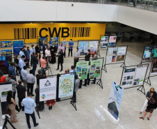 Exposição fotográfica no Aeroporto Afonso Pena apresenta atrações turísticas do Vale do Ivaí.