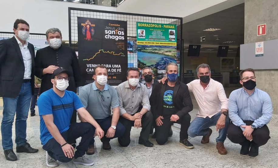 Exposição fotográfica no Aeroporto Afonso Pena apresenta atrações turísticas do Vale do Ivaí.