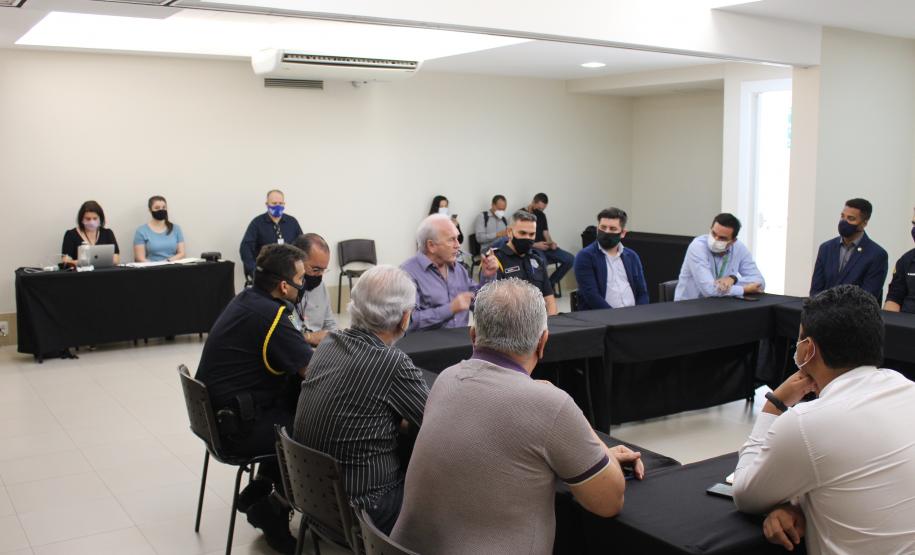 reunião segurança Foz 10